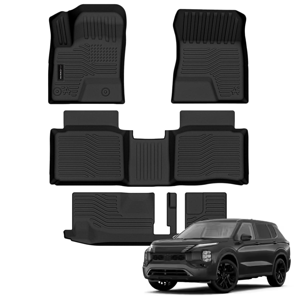 AUXKO All Weather Floor Mats Cargo Mat for 2026 Nissan Sentra