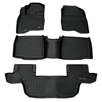 Floor Mats for 2013-2018 Lexus ES350,All-Weather TPE Rubber Floor Mats Fits 1st & 2nd & Row,Anti-Slip Floor Liners Full Set Automobile mats Accessories Black
