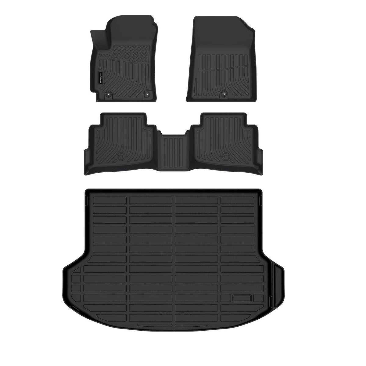 AUXKO Floor Mats Cargo Mat Backrest Mat for 2027 Kia Telluride Hybrid