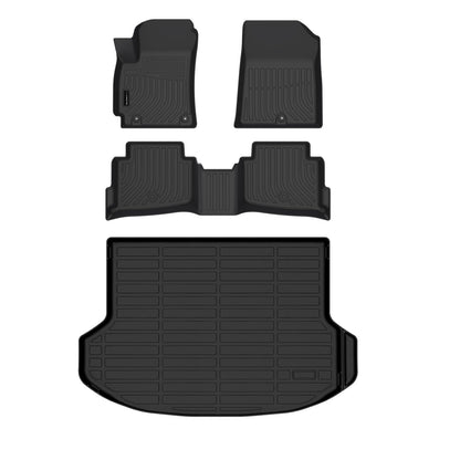 AUXKO Floor Mats Cargo Mat Backrest Mat for 2027 Kia Telluride Hybrid