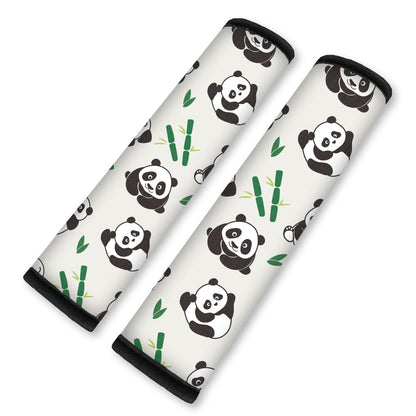 2Pcs Soft Auto Seat Belt Cover Pad Neon Galaxy Sea Turtle Print Colorful Car Seatbelt Shoulder Cushion for Comfortable Driving, Compatible with All Cars' Seatbelt and Backpack Straps