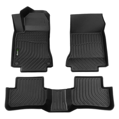 HAFIDI® Floor Mats & Cargo Liner Set Fit for 2023-2027 Kia NIRO & NIRO Hybrid (Not for NIRO EV &NIRO PHEV) All Weather Protection TPE Anti-Slip Floor Liners Custom Accessories -Black