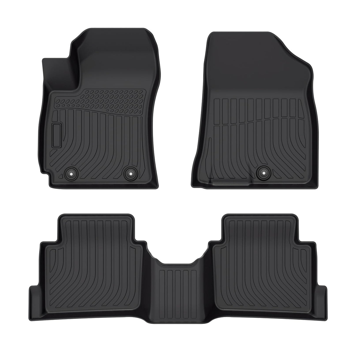 Cartist Floor Mats Fit for Honda HR-V HRV 2023 2024 2025 2026 (Include Hybrid) All Weather Floor Liners Front & 2nd Row Floor Mat for HRV Heavy Duty