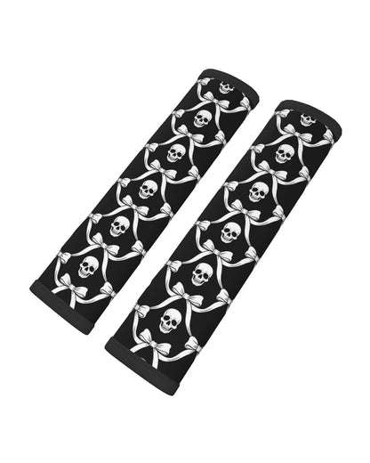 Seat Belt Shoulder Pad 2PCS - Glasses Dog