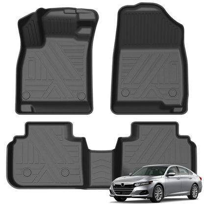 KUST Custom Fit Floor Mats for 2019-2025 2026 Nissan Altima Accessories All Weather Floor Mat Carpet Liners Front Rear 2 Row Seat Black Liner TPE