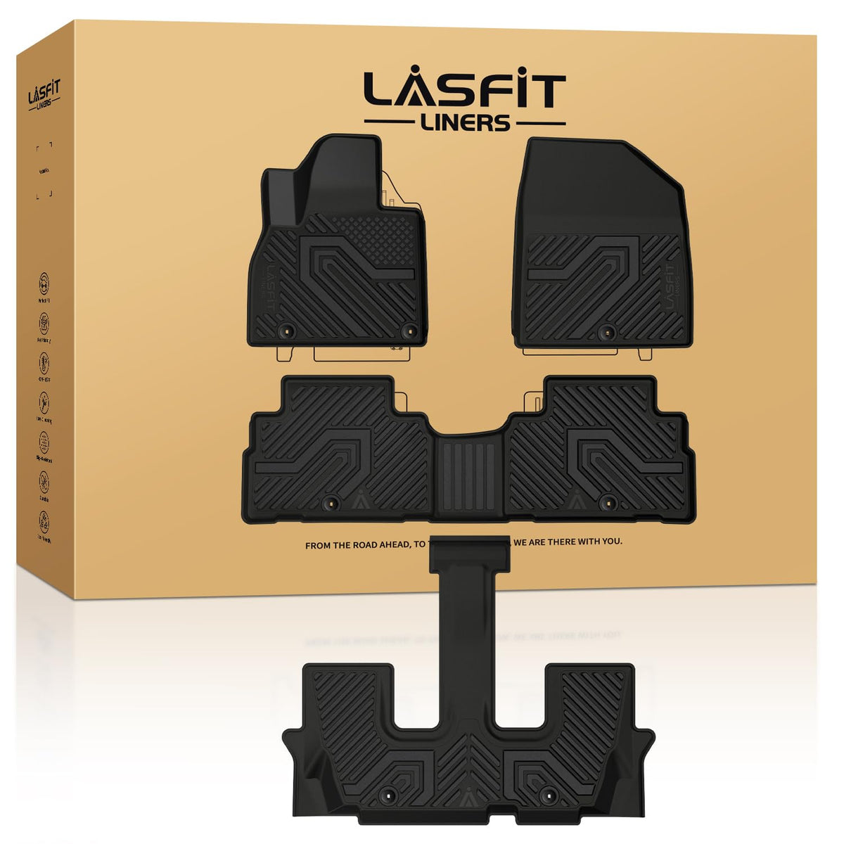 LASFIT Floor Mats for Subaru Crosstrek 2023-2018 & Impreza 2023-2017