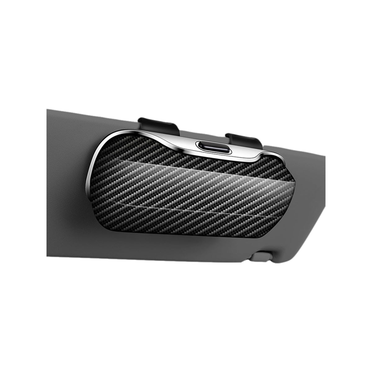 Black Sunglass Holder for Car Visor Clip Glasses Case Car Sunglasses Case