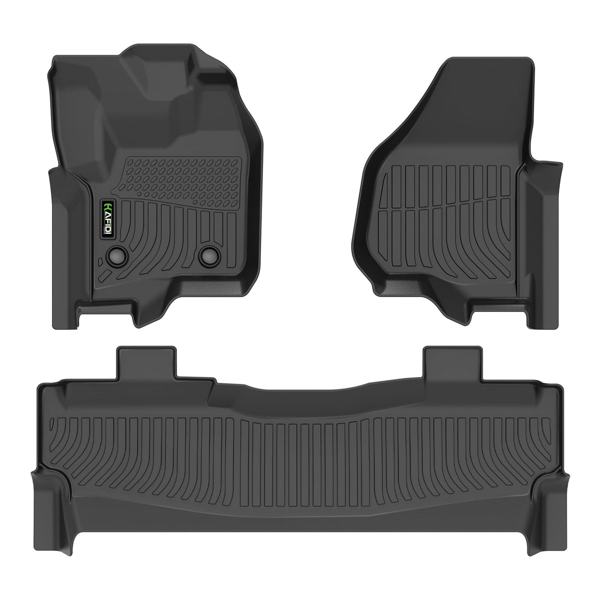 HAFIDI® Floor Mats & Cargo Liner Set Fit for 2023-2027 Kia NIRO & NIRO Hybrid (Not for NIRO EV &NIRO PHEV) All Weather Protection TPE Anti-Slip Floor Liners Custom Accessories -Black