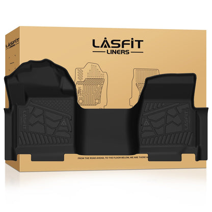 LASFIT Floor Mats for Ford F250 F350 F450 1999-2007 Crew Cab Carpet Floor