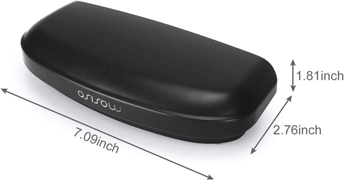 MOSISO Car Visor Sunglasses Case, ABS Eyeglasses Holder Protective Box