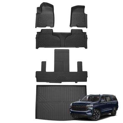 Cartist Floor Mats Fit for Honda HR-V HRV 2023 2024 2025 2026 (Include Hybrid) All Weather Floor Liners Front & 2nd Row Floor Mat for HRV Heavy Duty