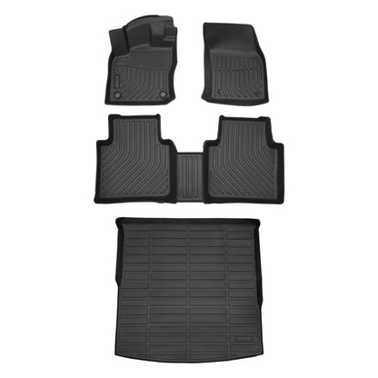 Cartist Floor Mats Fit for Honda HR-V HRV 2023 2024 2025 2026 (Include Hybrid) All Weather Floor Liners Front & 2nd Row Floor Mat for HRV Heavy Duty