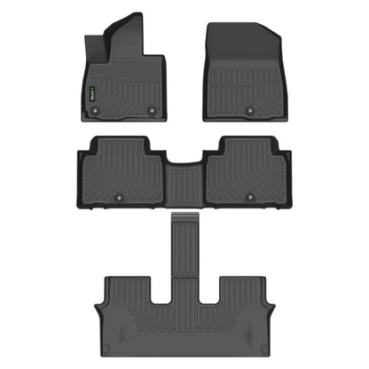 HAFIDI® Floor Mats & Cargo Liner Set Fit for 2023-2027 Kia NIRO & NIRO Hybrid (Not for NIRO EV &NIRO PHEV) All Weather Protection TPE Anti-Slip Floor Liners Custom Accessories -Black