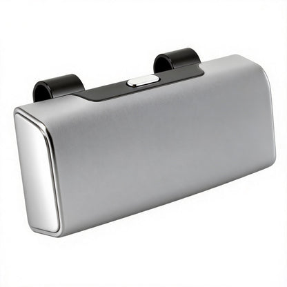 Car Eyeglasses Storage Case,Beige Anti-Scratch Sunglasses Holder