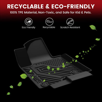 LASFIT Floor Mats for Chevy Equinox/GMC Terrain 2026 2025 2027(Gas Only)