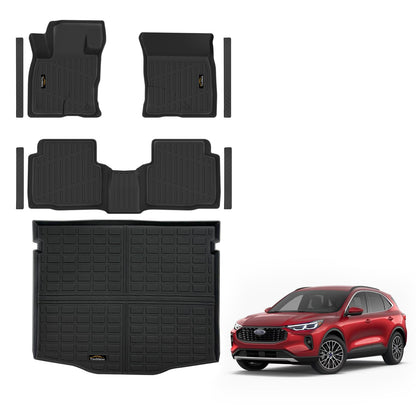 Floor Mats & Cargo Mat & Backrest Mat Custom for Toyota RAV4 Hybrid 2026