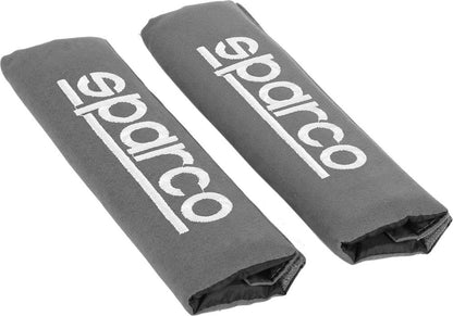 Sparco SPC1204RD Seat Belt Padding Protector Car Travel, 2 Units, Rosso, Red