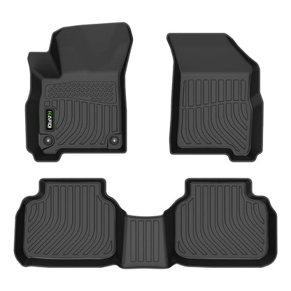 HAFIDI® Floor Mats & Cargo Liner Set Fit for 2023-2027 Kia NIRO & NIRO Hybrid (Not for NIRO EV &NIRO PHEV) All Weather Protection TPE Anti-Slip Floor Liners Custom Accessories -Black