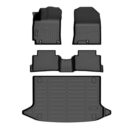 Cartist Floor Mats Fit for Honda HR-V HRV 2023 2024 2025 2026 (Include Hybrid) All Weather Floor Liners Front & 2nd Row Floor Mat for HRV Heavy Duty