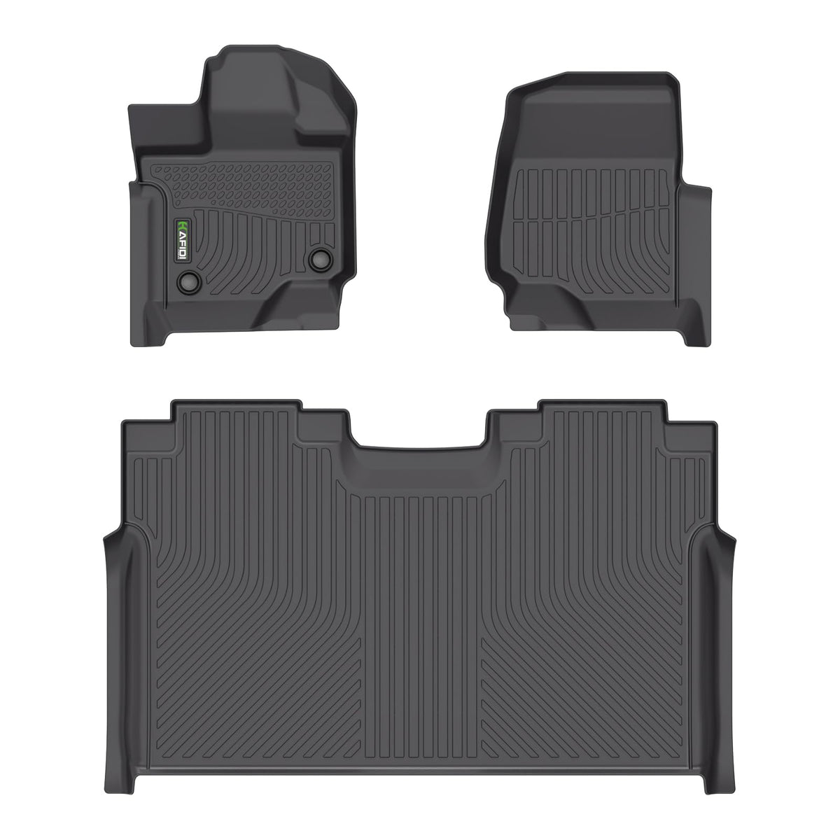HAFIDI® Floor Mats & Cargo Liner Set Fit for 2023-2027 Kia NIRO & NIRO Hybrid (Not for NIRO EV &NIRO PHEV) All Weather Protection TPE Anti-Slip Floor Liners Custom Accessories -Black