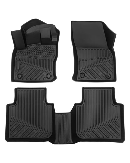 Cartist Floor Mats Fit for Honda HR-V HRV 2023 2024 2025 2026 (Include Hybrid) All Weather Floor Liners Front & 2nd Row Floor Mat for HRV Heavy Duty