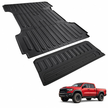 Car Floor Mats for Toyota Prius 2010-2015, 4PCS TPE Car Mats & Trunk Liner