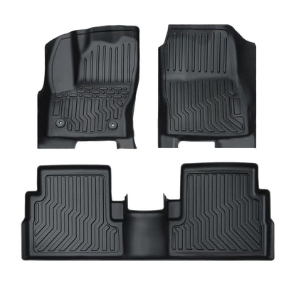 Floor Mats for 2013-2018 Lexus ES350,All-Weather TPE Rubber Floor Mats Fits 1st & 2nd & Row,Anti-Slip Floor Liners Full Set Automobile mats Accessories Black