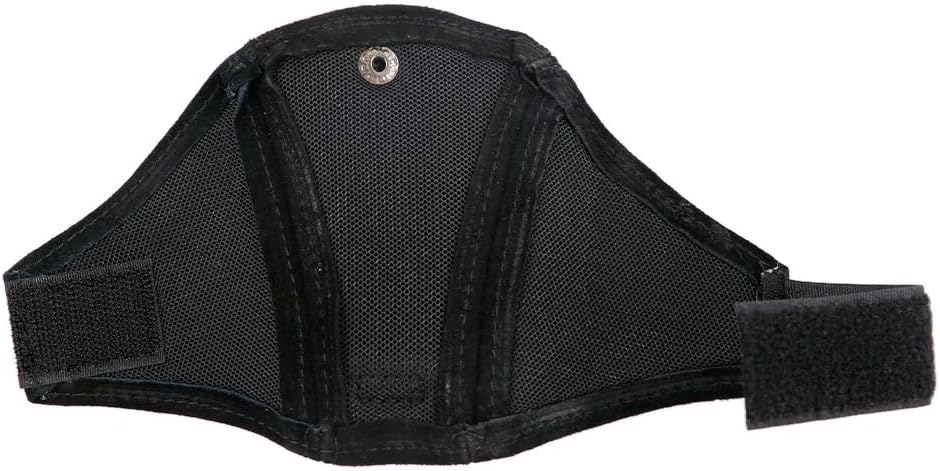 1X Racing Bucket Seat Belt Guide Seatbelt Holder Protector,Suede Leather (Black Leather/Black Stitching)