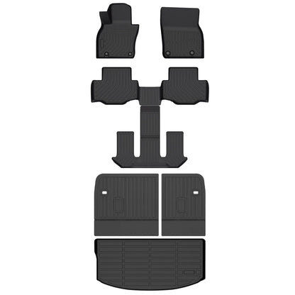 HAFIDI® Floor Mats & Cargo Liner Set Fit for 2023-2027 Kia NIRO & NIRO Hybrid (Not for NIRO EV &NIRO PHEV) All Weather Protection TPE Anti-Slip Floor Liners Custom Accessories -Black