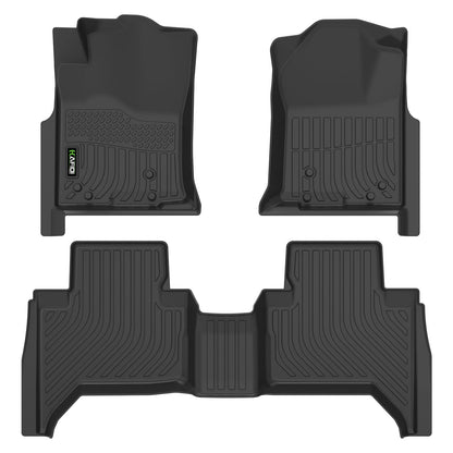 HAFIDI® Floor Mats & Cargo Liner Set Fit for 2023-2027 Kia NIRO & NIRO Hybrid (Not for NIRO EV &NIRO PHEV) All Weather Protection TPE Anti-Slip Floor Liners Custom Accessories -Black