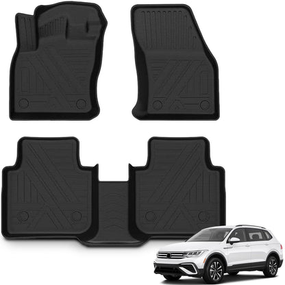 KUST Custom Fit Floor Mats for 2019-2025 2026 Nissan Altima Accessories All Weather Floor Mat Carpet Liners Front Rear 2 Row Seat Black Liner TPE