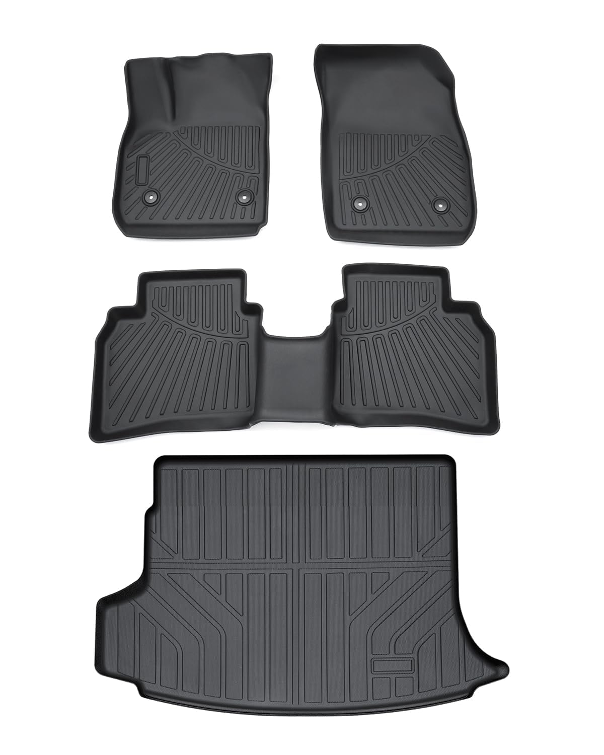 Cartist Floor Mats Fit for Honda HR-V HRV 2023 2024 2025 2026 (Include Hybrid) All Weather Floor Liners Front & 2nd Row Floor Mat for HRV Heavy Duty