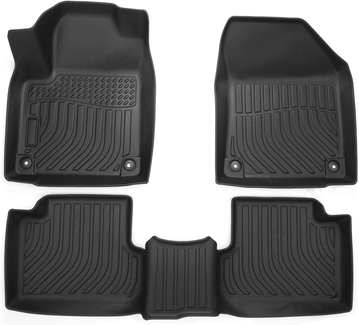 Cartist Floor Mats Fit for Honda HR-V HRV 2023 2024 2025 2026 (Include Hybrid) All Weather Floor Liners Front & 2nd Row Floor Mat for HRV Heavy Duty