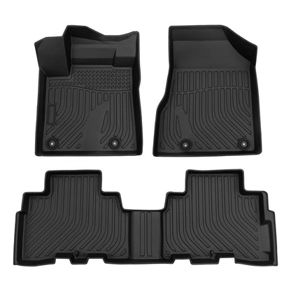 Floor Mats for 2013-2018 Lexus ES350,All-Weather TPE Rubber Floor Mats Fits 1st & 2nd & Row,Anti-Slip Floor Liners Full Set Automobile mats Accessories Black