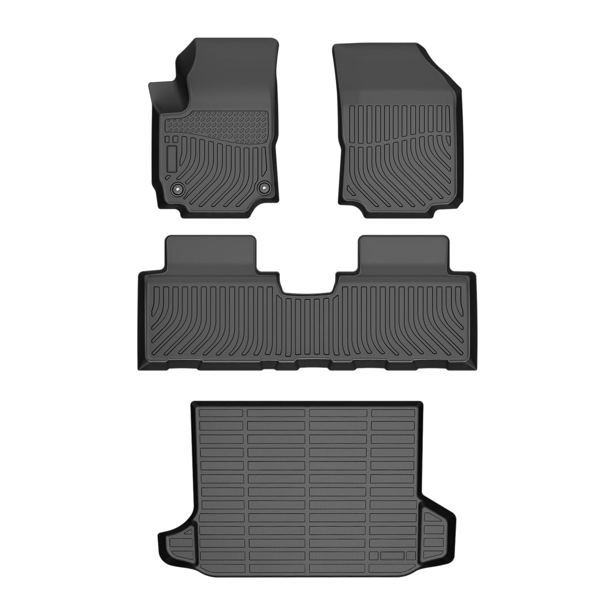 Cartist Floor Mats Fit for Honda HR-V HRV 2023 2024 2025 2026 (Include Hybrid) All Weather Floor Liners Front & 2nd Row Floor Mat for HRV Heavy Duty