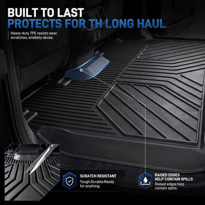 OEDRO Floor Mats Fit for 2015-2026 Ford F150 Super Crew Cab