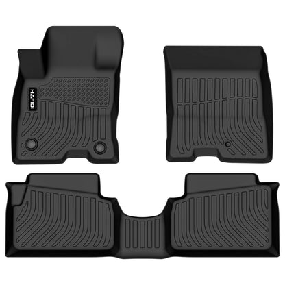 HAFIDI® Floor Mats & Cargo Liner Set Fit for 2023-2027 Kia NIRO & NIRO Hybrid (Not for NIRO EV &NIRO PHEV) All Weather Protection TPE Anti-Slip Floor Liners Custom Accessories -Black