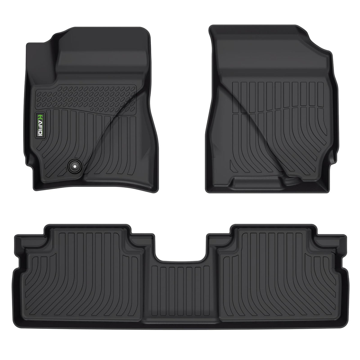 HAFIDI® Floor Mats & Cargo Liner Set Fit for 2023-2027 Kia NIRO & NIRO Hybrid (Not for NIRO EV &NIRO PHEV) All Weather Protection TPE Anti-Slip Floor Liners Custom Accessories -Black