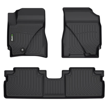 HAFIDI® Floor Mats & Cargo Liner Set Fit for 2023-2027 Kia NIRO & NIRO Hybrid (Not for NIRO EV &NIRO PHEV) All Weather Protection TPE Anti-Slip Floor Liners Custom Accessories -Black
