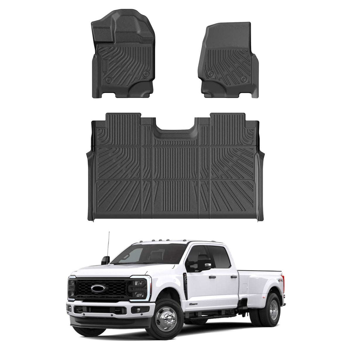 Cartist Floor Mats Fit for Honda HR-V HRV 2023 2024 2025 2026 (Include Hybrid) All Weather Floor Liners Front & 2nd Row Floor Mat for HRV Heavy Duty