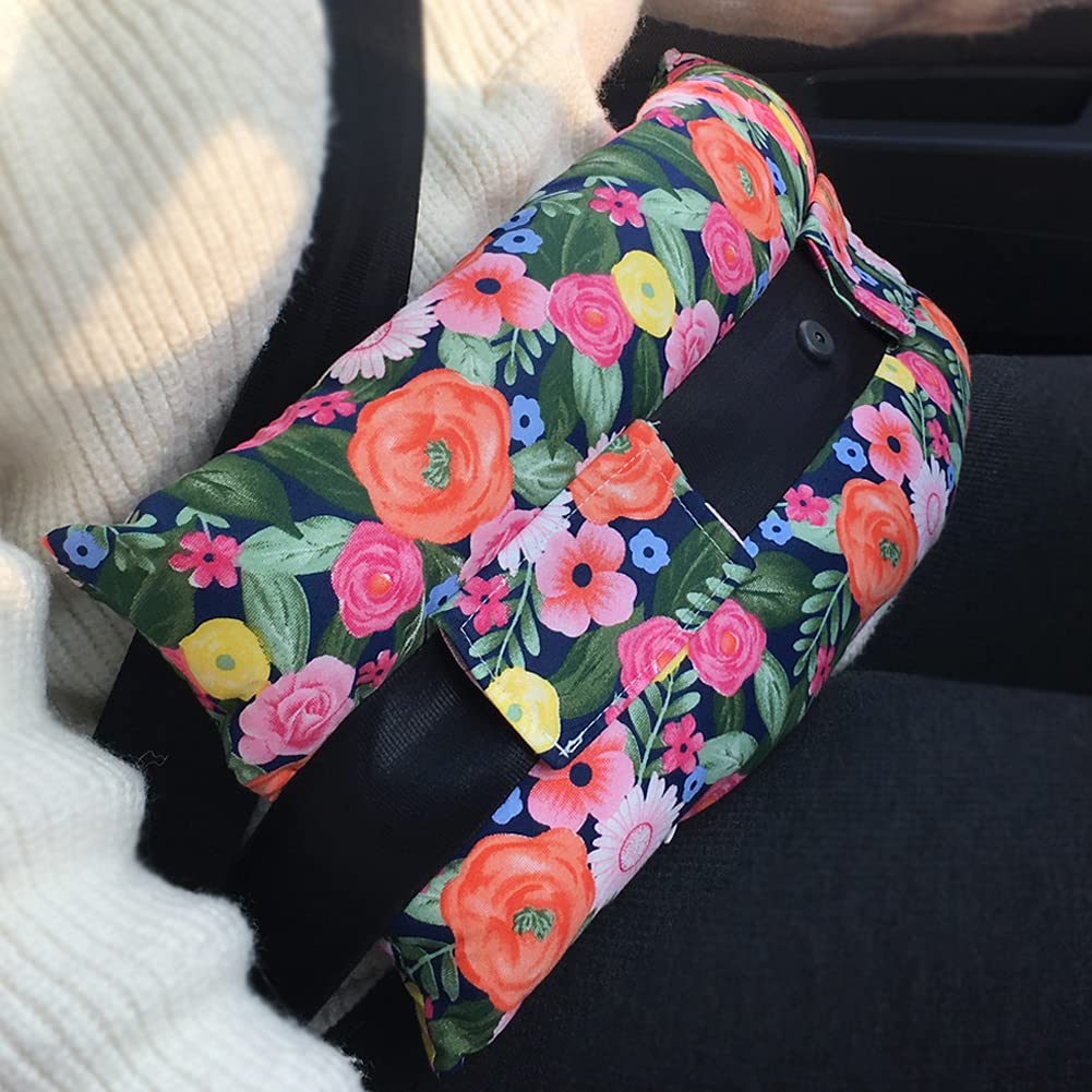 Hysterectomy Pillow Abdominal Surgery Seatbelt Pillows with Pocket Myomectomy Comfort Cushion for Belly Incision Tummy Tuck C-Section Recovery Gifts Women Patients (Minky Black)