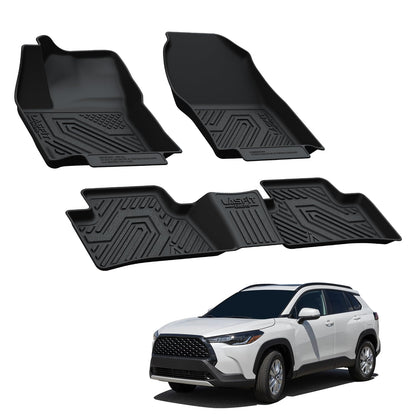 LASFIT Floor Mats for Toyota 4Runner 2013-2024 & for Lexus GX460 2014-2023