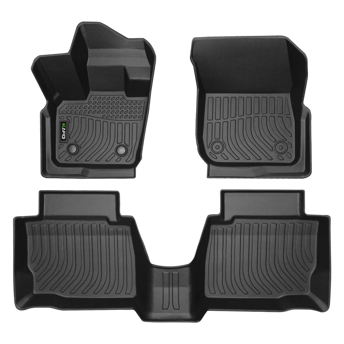 HAFIDI® Floor Mats & Cargo Liner Set Fit for 2023-2027 Kia NIRO & NIRO Hybrid (Not for NIRO EV &NIRO PHEV) All Weather Protection TPE Anti-Slip Floor Liners Custom Accessories -Black