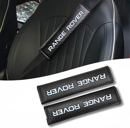 Car seat Belt Cover Compatible with AMG Carbon Fiber Texture car seat Belt pad Cover Soft and Comfortable