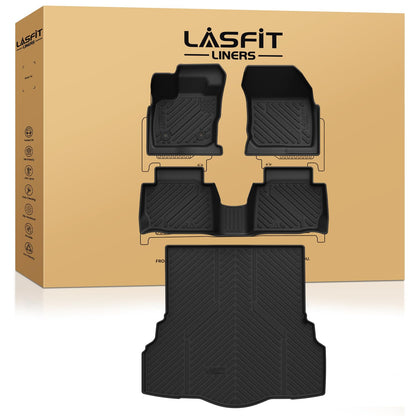 LASFIT Floor Mats for Ford Mustang Mach-E 2026 2025 2024 2023 2022 2021
