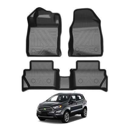 KUST Custom Fit Floor Mats for 2019-2025 2026 Nissan Altima Accessories All Weather Floor Mat Carpet Liners Front Rear 2 Row Seat Black Liner TPE