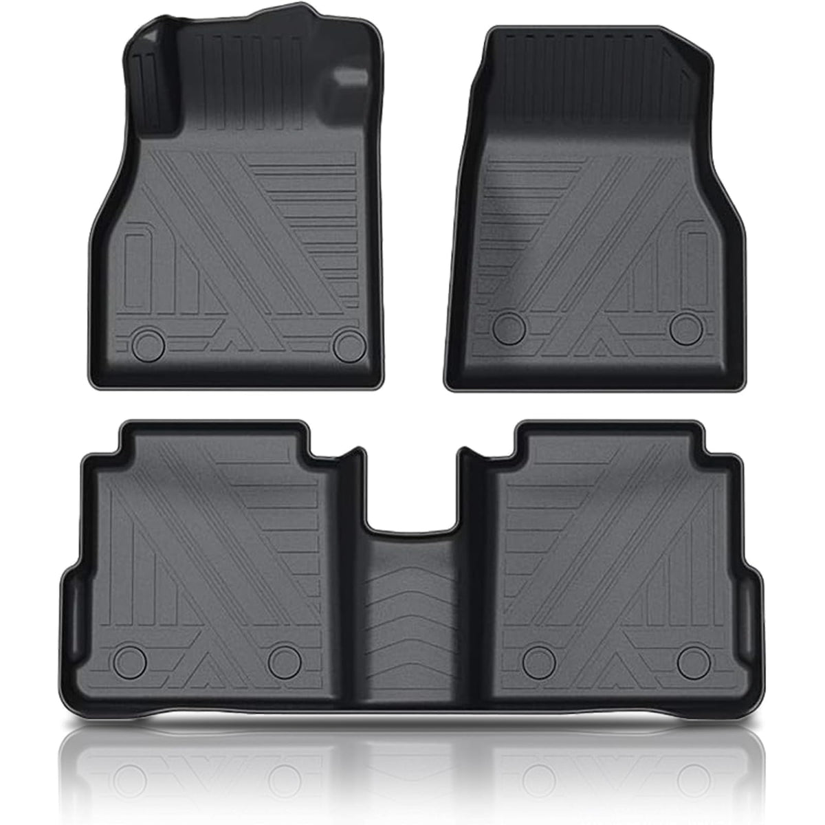 KUST Custom Fit Floor Mats for 2019-2025 2026 Nissan Altima Accessories All Weather Floor Mat Carpet Liners Front Rear 2 Row Seat Black Liner TPE