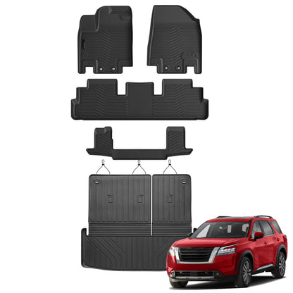 AUXKO All Weather Floor Mats Cargo Mat for 2026 Nissan Sentra