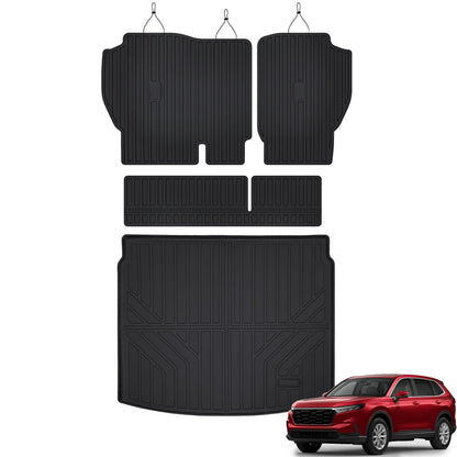 AUXKO All Weather Floor Mats for Honda Accord Sedan 2013-2017