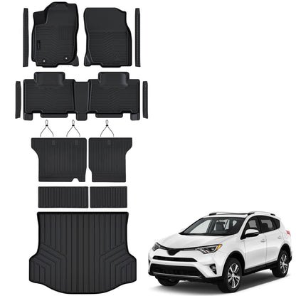 AUXKO All Weather Floor Mats for Toyota Camry 2025 2026 Include Hybrid